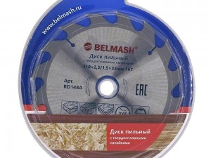 Диск пильный BELMASH 210x2,3/1,5x32/30; 16T - фото 1