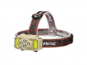 Фонарь налобный аккумуляторный, сенсор Focusray 1332 арт. 890514 - фото 1