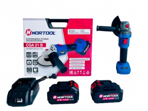Аккумуляторная угловая шлифмашина Nortool CGA21B - фото 1