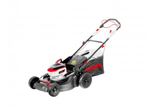 Газонокосилка аккумуляторная самоходная, с АКБ и ЗУ, 2х20В, 4Ач Crown CT29019HSX-4 - фото 1