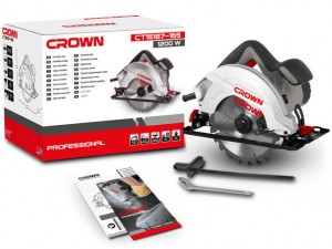 Пила дисковая Crown CT15187-165 - фото 2