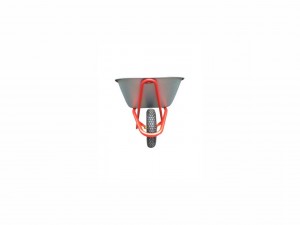 Тачка строительная Korona, одноколесная красная   арт.31.110.220 - фото 3