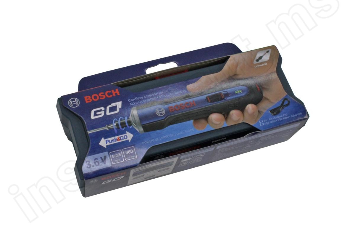 Аккумуляторная отвертка Bosch Pro Go - фото 4