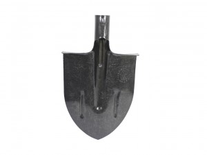 Лопата штыковая, рельсовая сталь, с ребрами жесткости, без черенка Сибртех   61470 - фото 2