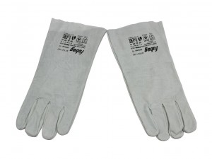 Краги сварщика без подкладки серые Fubag FWGN 10GR - фото 3