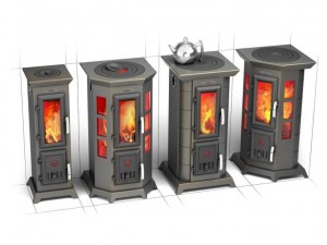 Печь отопительная TMF СТАТИКА ТЕТРА, черная бронза арт.45000 - фото 3