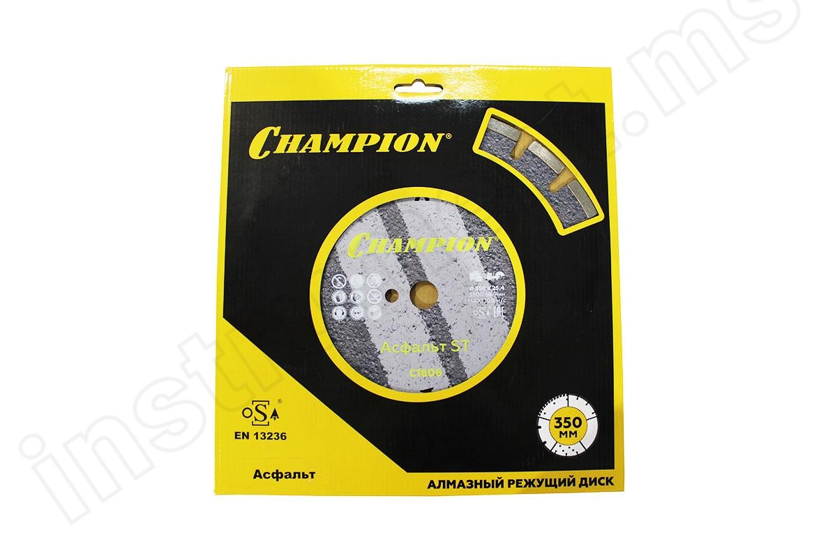 Алмазный диск Champion 350х25,4мм Asphafight ST C1606 - фото 5