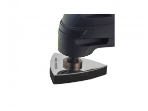 Дельта шлифовальная подошва VELCRO 80 мм для МФИ Практика, без отверстий   арт.240-409 - фото 2