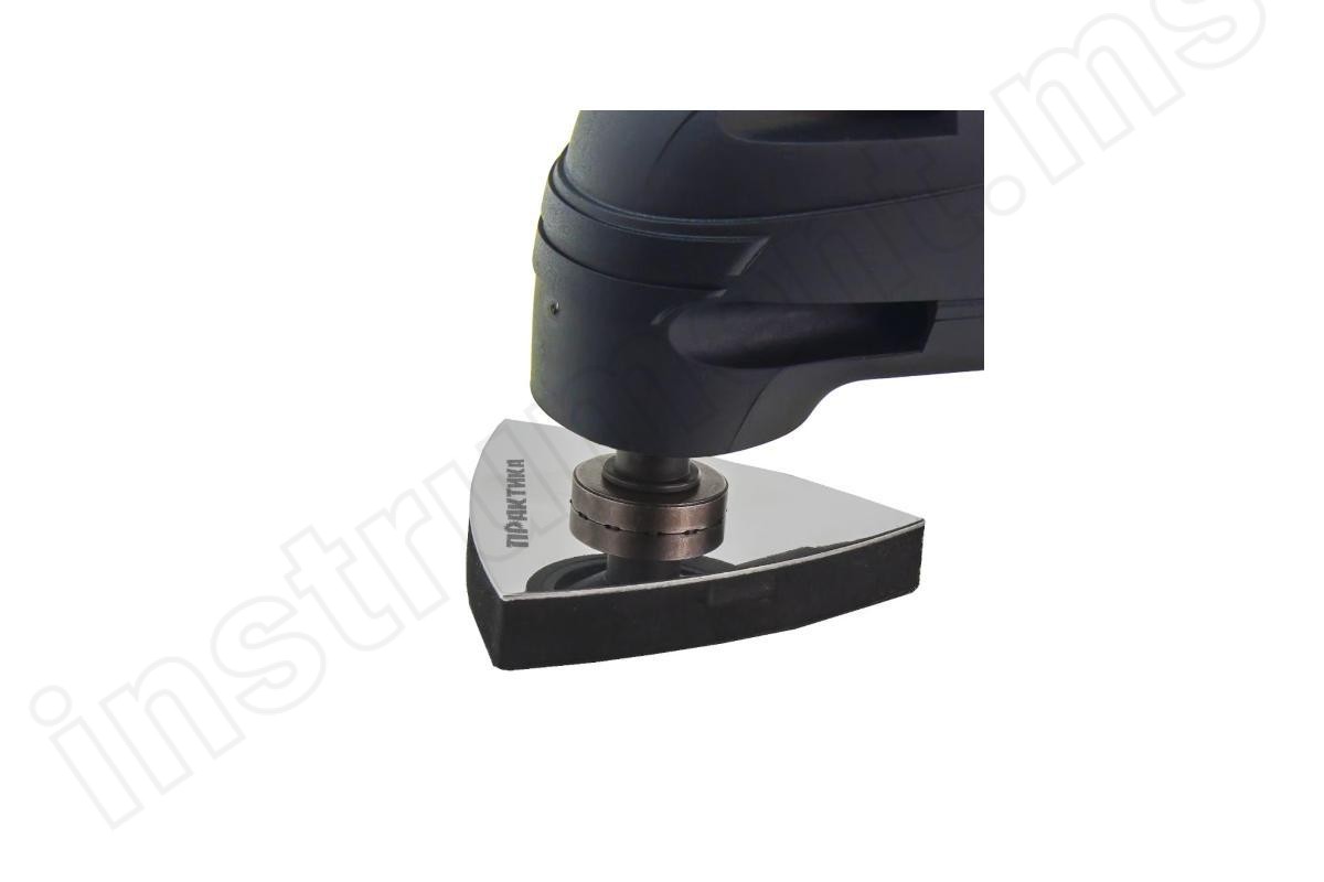 Дельта шлифовальная подошва VELCRO 80 мм для МФИ Практика, без отверстий   арт.240-409 - фото 2