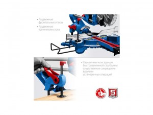 Пила торцовочная Зубр ППТ-216-П Профессионал - фото 6