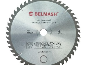 Диск пильный BELMASH 305x3,2/2,2x30 48T - фото 3