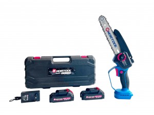 Аккумуляторный сучкорез Nortool CCS 21-8 B в кейсе, 2 АКБ и ЗУ - фото 2