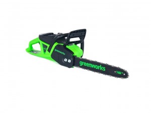 Пила цепная аккумуляторная, без АКБ и ЗУ, 40В, бесщет. дв. Greenworksl GD40CS20X - фото 3